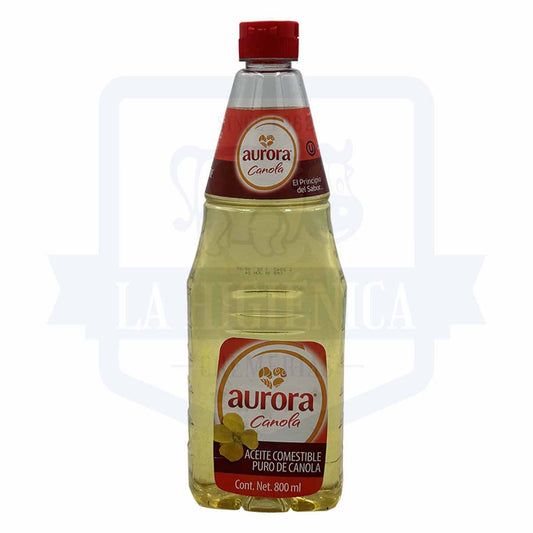 Aceite Aurora de canola 800 ml.