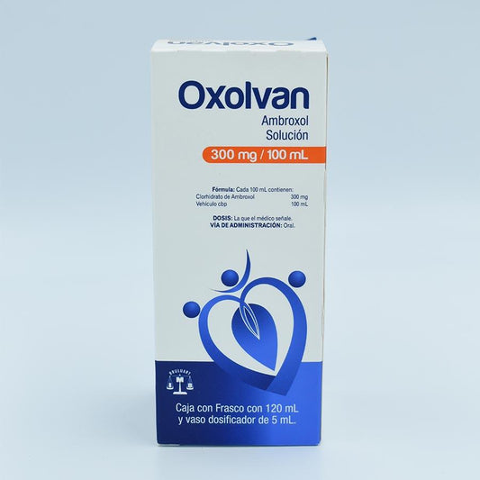 AMBROXOL 300MG FRASCO CON 120ML.SOLUCION (OXOLVAN)