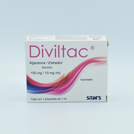 ALGESTONA/ ESTRADIOL 150/10MG/IML CAJA CON 1 AMPULA (DIVILTAC)