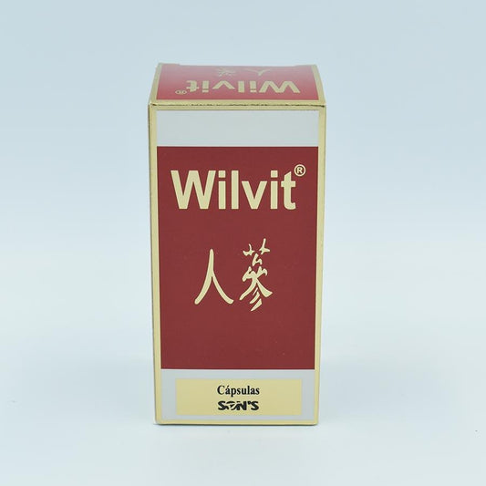 VITAMINAS/ MINERALES/ PANAX GINSENG  CAJA CON 30 CAPSULAS (WILVIT)