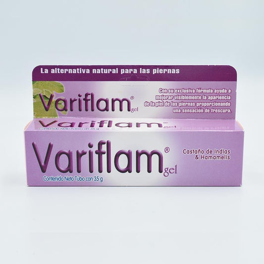 VARIFLAM (CASTAÑA DE INDIAS , HAMAMELIS ) TUBO CON 35GR GEL