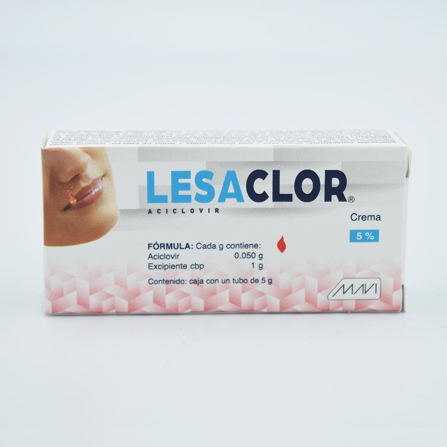 ACICLOVIR TUBO CON 5GR CREMA (LESACLOR)