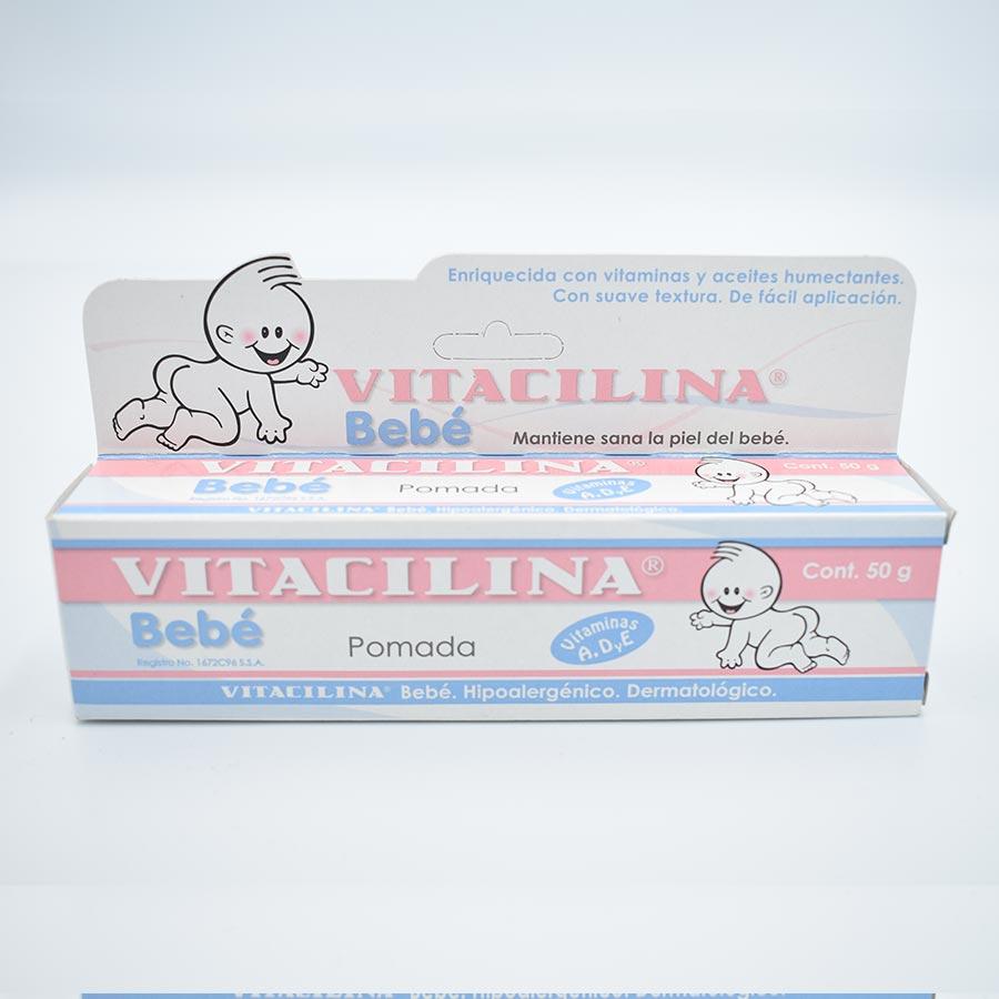 VITACILINA BEBE 50GR.  POMADA(LANOLINA/OXIDO DE ZINC/ALANTOÍNA/VITAMINA A,D Y E)