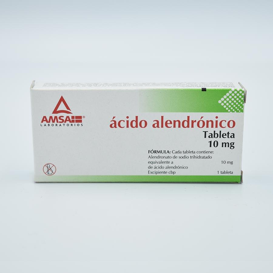 ACIDO ALENDRONICO 10MG CAJA CON 30 TABLETAS G.I (AMSA)