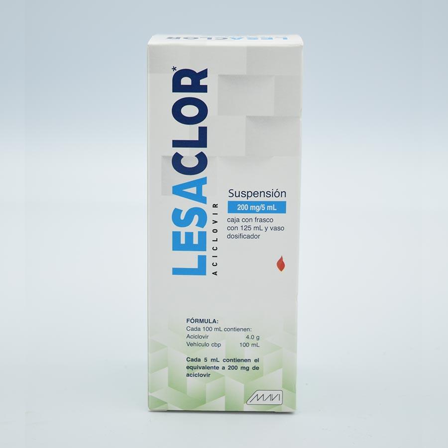 ACICLOVIR 200MG. FRASCO CON 125 ML SUSPENSION  (LESACLOR)