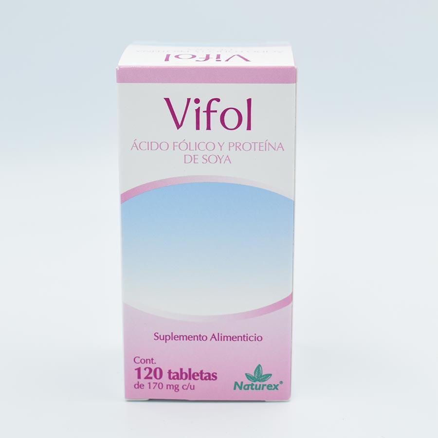 ACIDO FOLICO 170MG CAJA CON 120 TABLETAS (VIFOL)