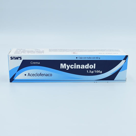 ACECLOFANACO 1.5GR./100G TUBO CON 60GR. CREMA (MYCINADOL)