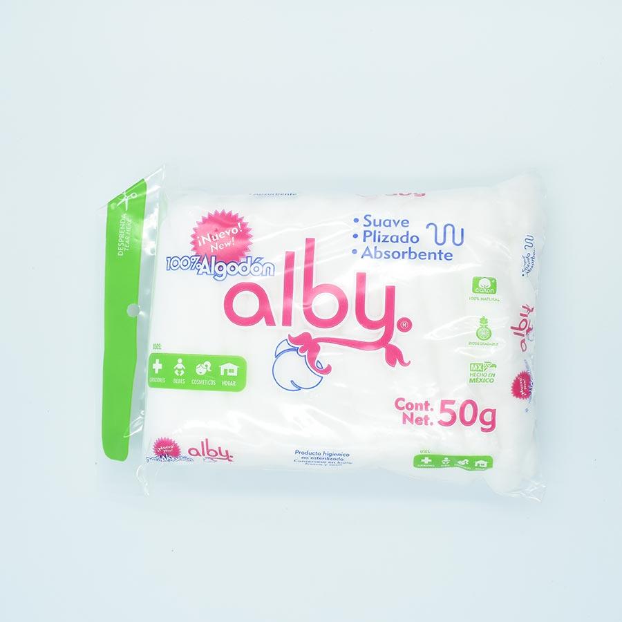 ALGODON PLISADO ALBY BOLSA CON 50GR