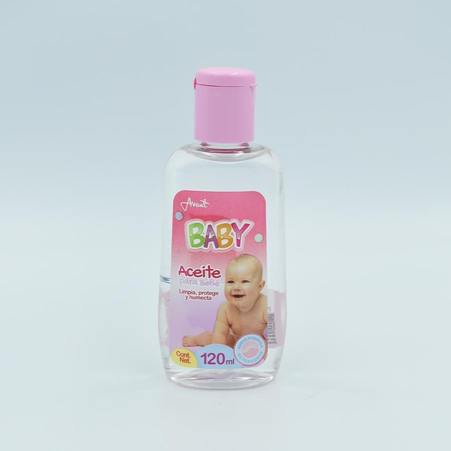 ACEITE PARA BEBE AVANT ENVASE CON 120ML ROSA