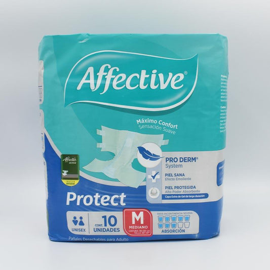 AFFECTIVE PROTECT MEDIANO EMPAQUE CON 10 PIEZAS